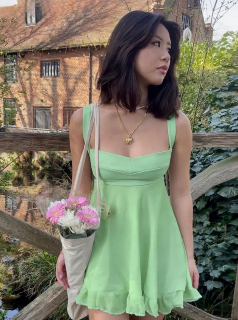 VestidoCelesteMultiCharmes