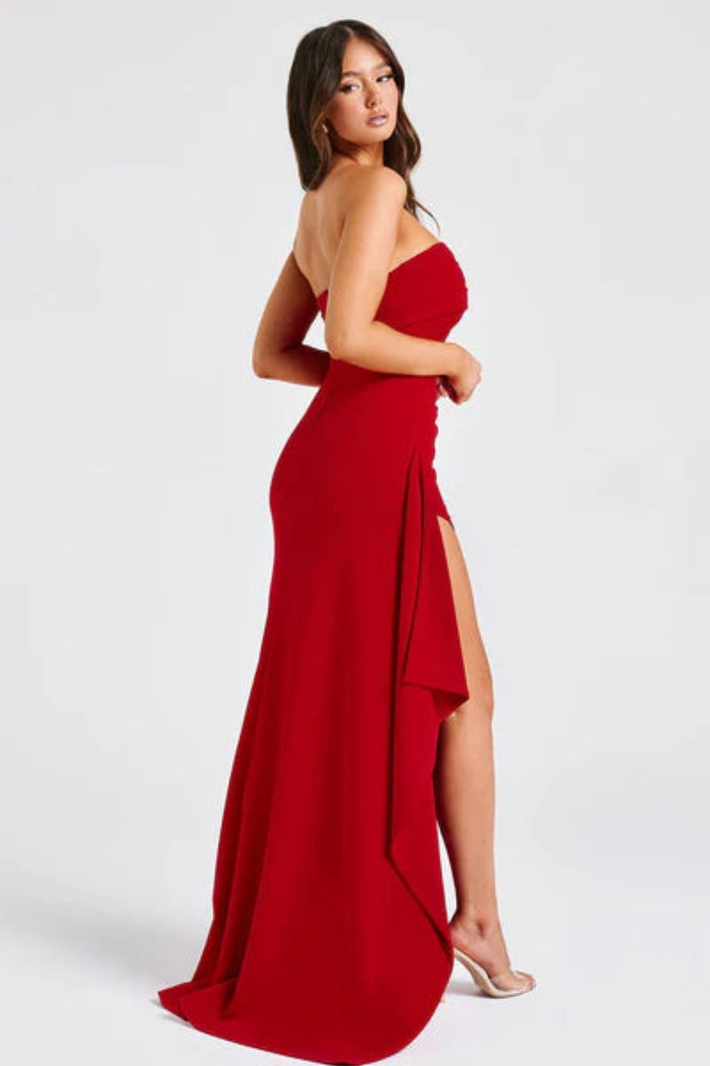 Vestido Grace Luxo Longo Tomara-que-Caia