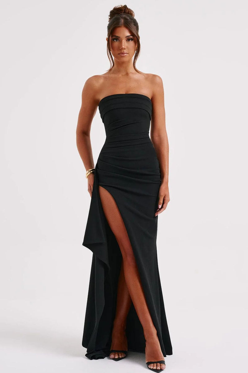Vestido Grace Luxo Longo Tomara-que-Caia