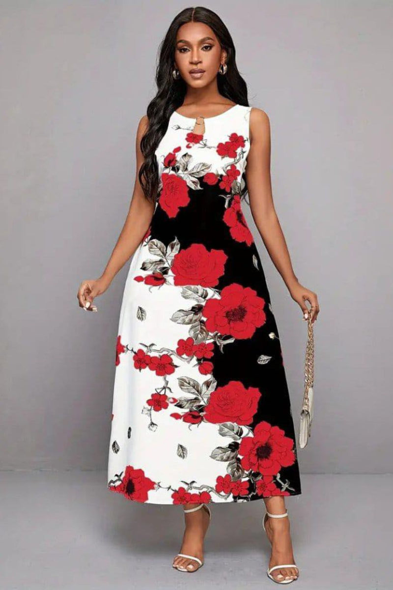 Vestido Midi Charmant Floral